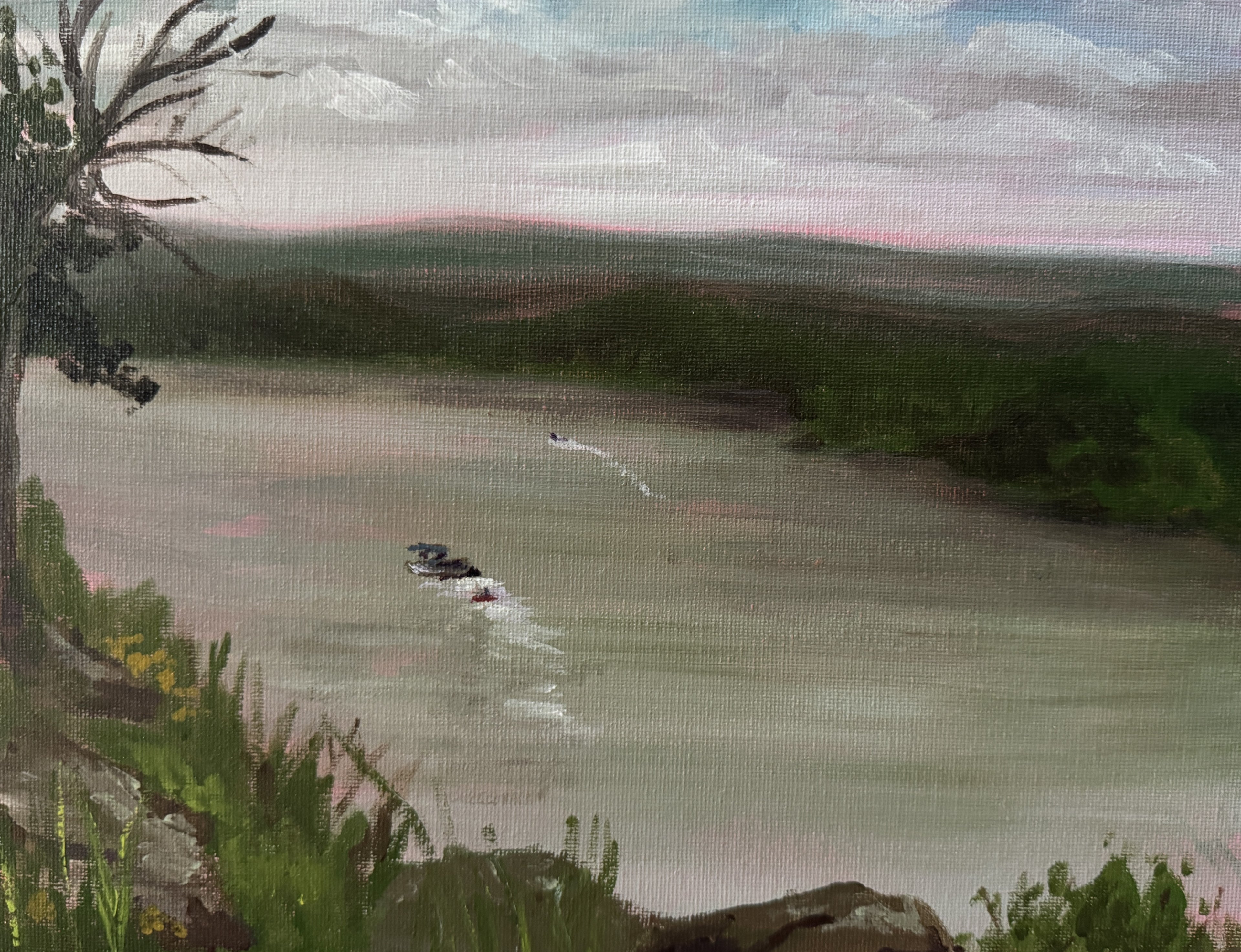 Overcast on the Bend
